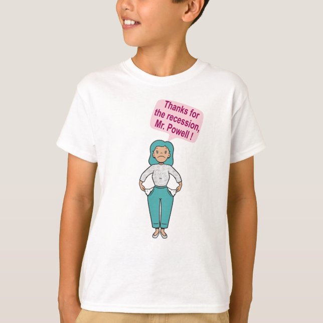 Camiseta Estamos em recessão? (Frente)