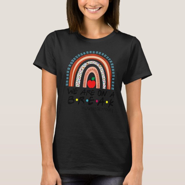 Camiseta Estamos Em Um Conselheiro De Break Verão (Frente)