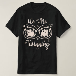 Camiseta Estamos Gêmeos com Pulseiras do Meu Melhor Amigo D