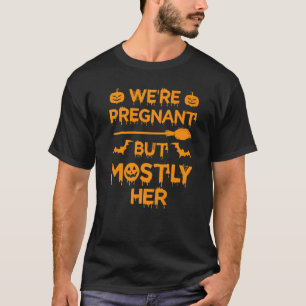 Camiseta Estamos grávidas, mas a maior parte dela está gráv