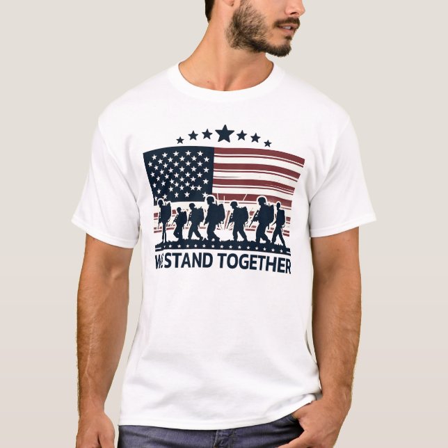 Camiseta Estamos Juntos De Tropas (Frente)