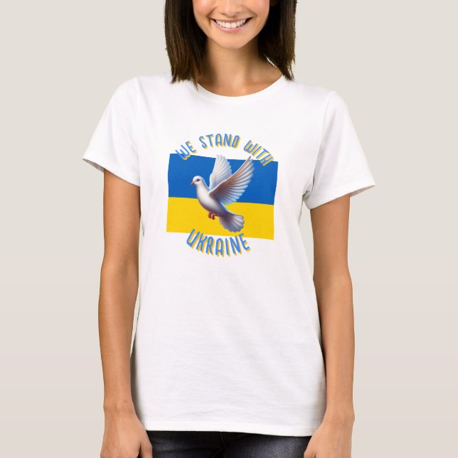 Camiseta Estamos Na Ucrânia (Frente)