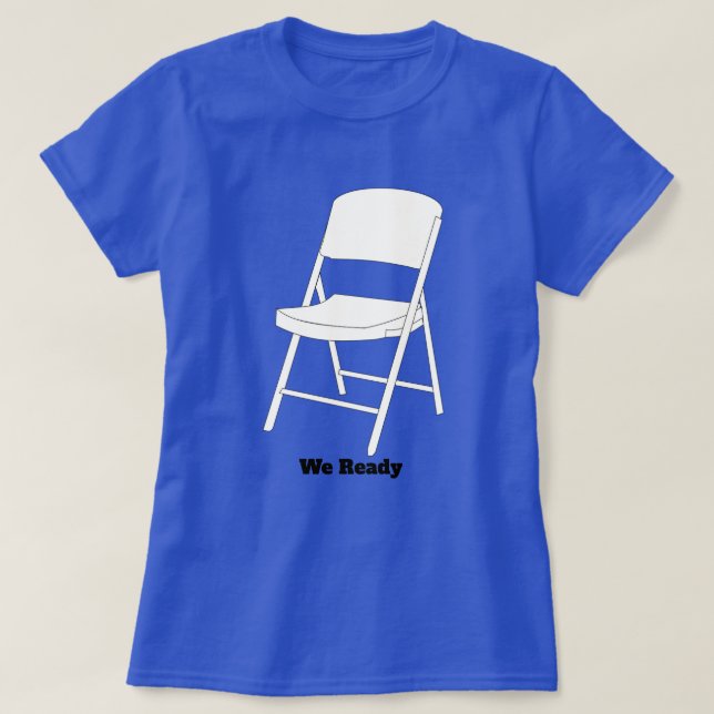 Camiseta Estamos prontos (Frente do Design)