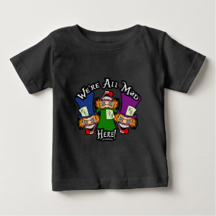 Camiseta Estamos Todos Loucos Aqui! Gráficos Malucos