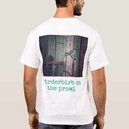 Camiseta estampa de pássaro australiano