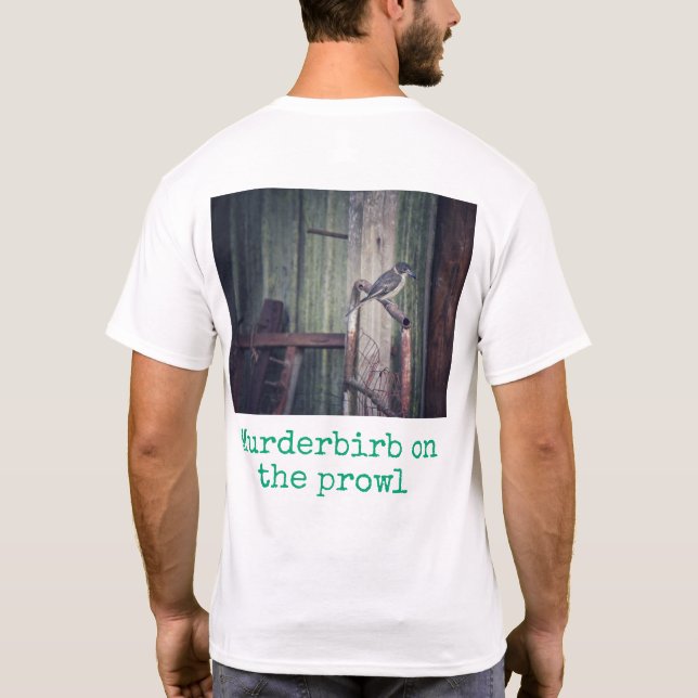 Camiseta estampa de pássaro australiano (Verso)