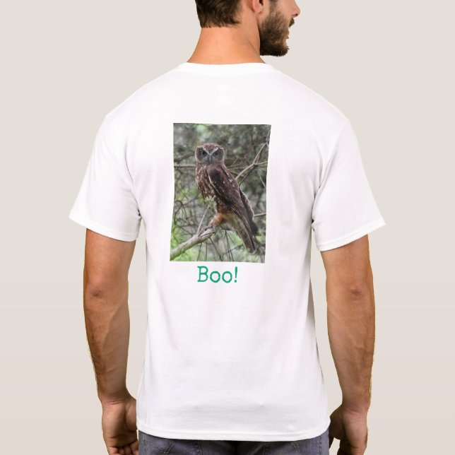 Camiseta estampa de pássaro australiano (Verso)