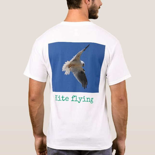 camiseta estampa de pássaro australiano (Verso)