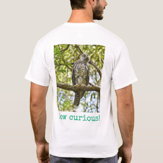 Camiseta estampa de pássaro australiano