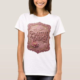 Camiseta Estampa Edgy Gold ENERGIA POSITIVA