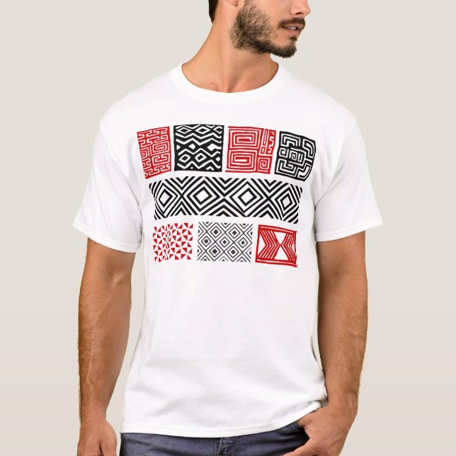 Camiseta Estampa indígena nº 02 (Frente)