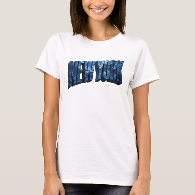 Camiseta Estampa Navy MODERNA NEW YORK (Frente)