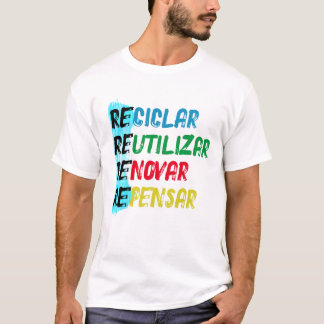Camiseta Estampa Recicle Reutilize Renove Repense BR