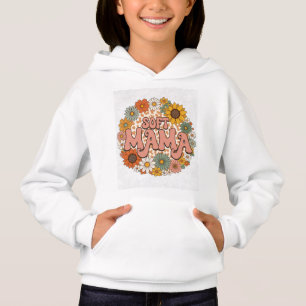 Camiseta Estampa Retro de Leopardo "Mama Macia" Desenho Grá