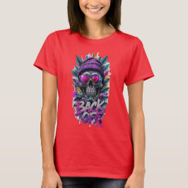 Camiseta Estampada com Gráfico de Lobo Selvagem Fe