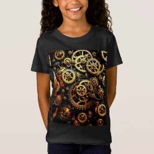 Camiseta Estampunk Clockwork Gears 1004