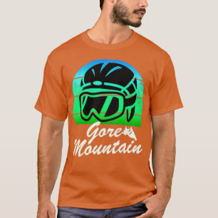 Camiseta Estância de esqui da Montanha Gore, Nova York snow