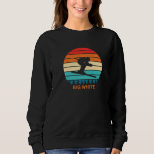 Camiseta Estância de esqui Vintage Big White Canadá anos 80