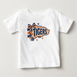 Camiseta Estandarte de Arco do Dia de Jogo dos Tigres Laran