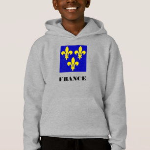 Camiseta Estandarte Real Francês Medieval Fidelidade Heráld