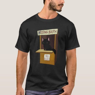 Camiseta Estande de Sibilo de Gato Sibilos Grátis Animal