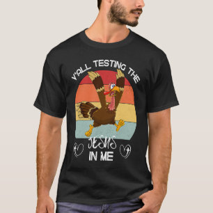 Camiseta Estão Testando O Jesus Em Mim Engraçado Sarcast