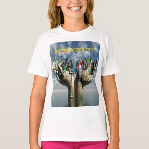 Camiseta estar ao mais alto