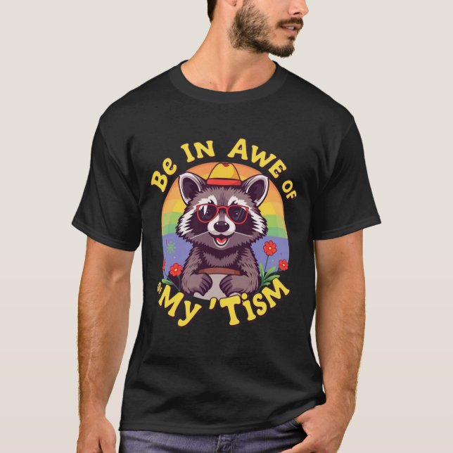 Camiseta estar impressionado com o meu tismo (Frente)