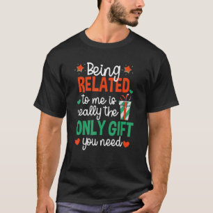 Camiseta Estar Relacionado A Mim É Realmente A Única Necess