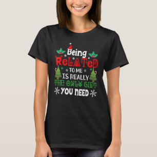 Camiseta Estar Relacionado A Mim É Realmente O Único Que Pr
