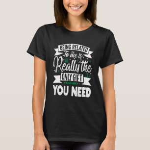 Camiseta Estar relacionado a mim é realmente o único que vo