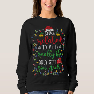 Camiseta Estar Relacionado A Mim - Engraçada Match Da Famíl