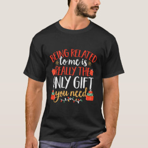 Camiseta Estar Relacionado À Minha Família