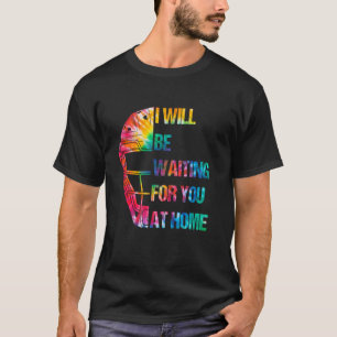 Camiseta Estarei Esperando Por Você Em Casa Apanhador De So