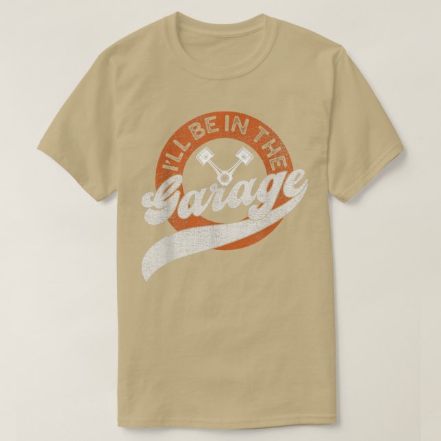Camiseta Estarei Na Garagem (Frente do Design)