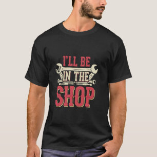 Camiseta Estarei Na Oficina Mecânica Garagem Ferramentas