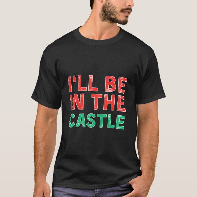 Camiseta Estarei No Castelo História Natal (Frente)
