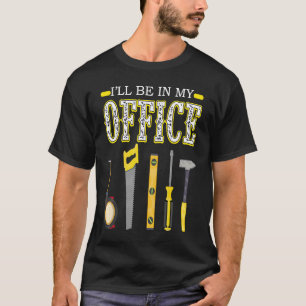 Camiseta Estarei No Meu Escritório.
