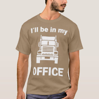 Camiseta Estarei no meu escritório