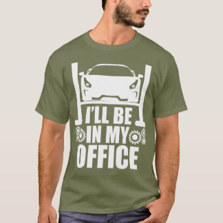 Camiseta Estarei no meu escritório.