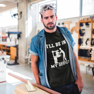 Camiseta Estarei No Meu Escritório.