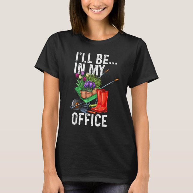 Camiseta Estarei No Meu Escritório (Frente)