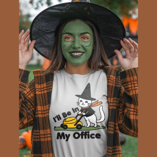 Camiseta Estarei no meu escritório costurando.