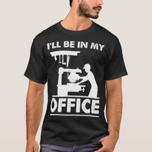 Camiseta Estarei no meu gabinete para anima de cozinhar coz