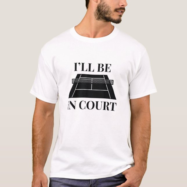 Camiseta Estarei no Tribunal (Frente)
