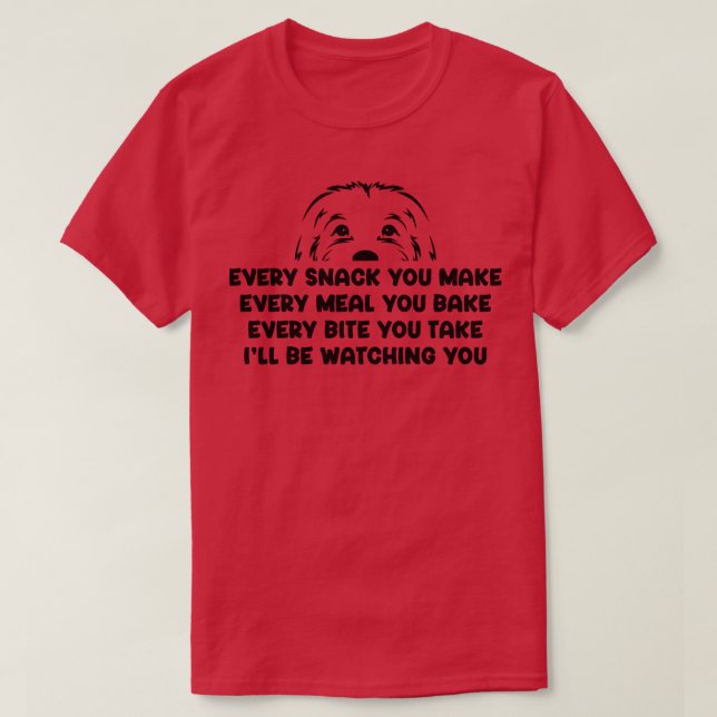Camiseta Estarei te observando (Frente do Design)