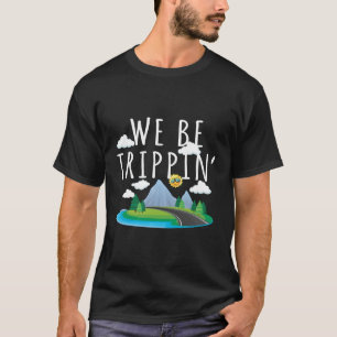 Camiseta Estaremos Viajando E Viajando Em Viagem
