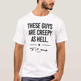 Camiseta Estas caras são assustadoras - Tim Walz