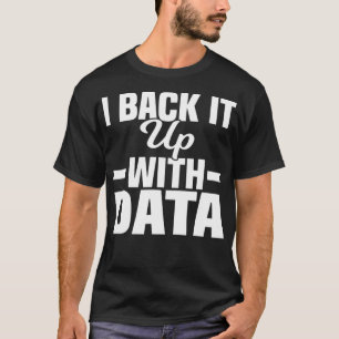 Camiseta Estatísticas de Dados Matemática Computação Ci