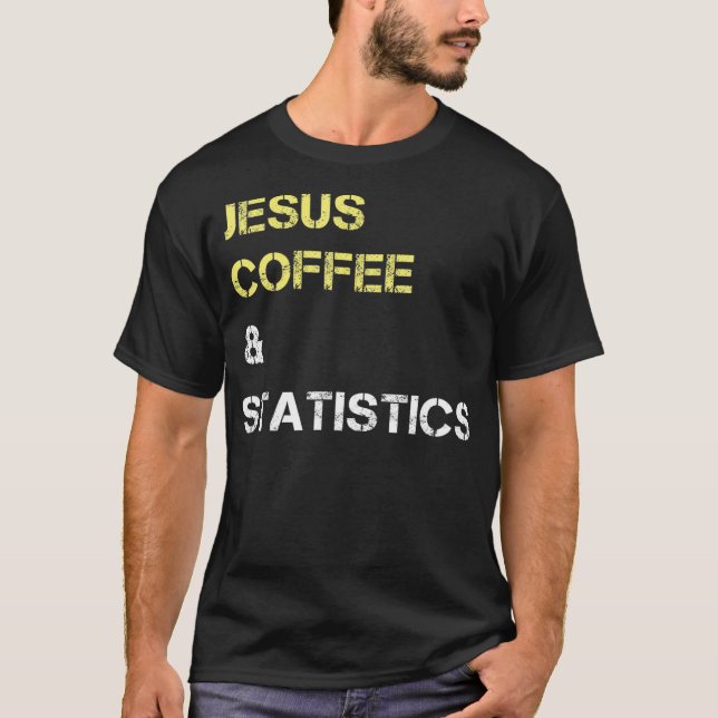 Camiseta Estatísticas Para Estudantes E Professores (Frente)